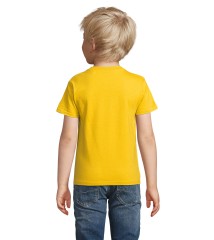 Camiseta de niño con cuello redondo personalizable